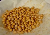 Salt and Vinegar Roasted Chickpeas
